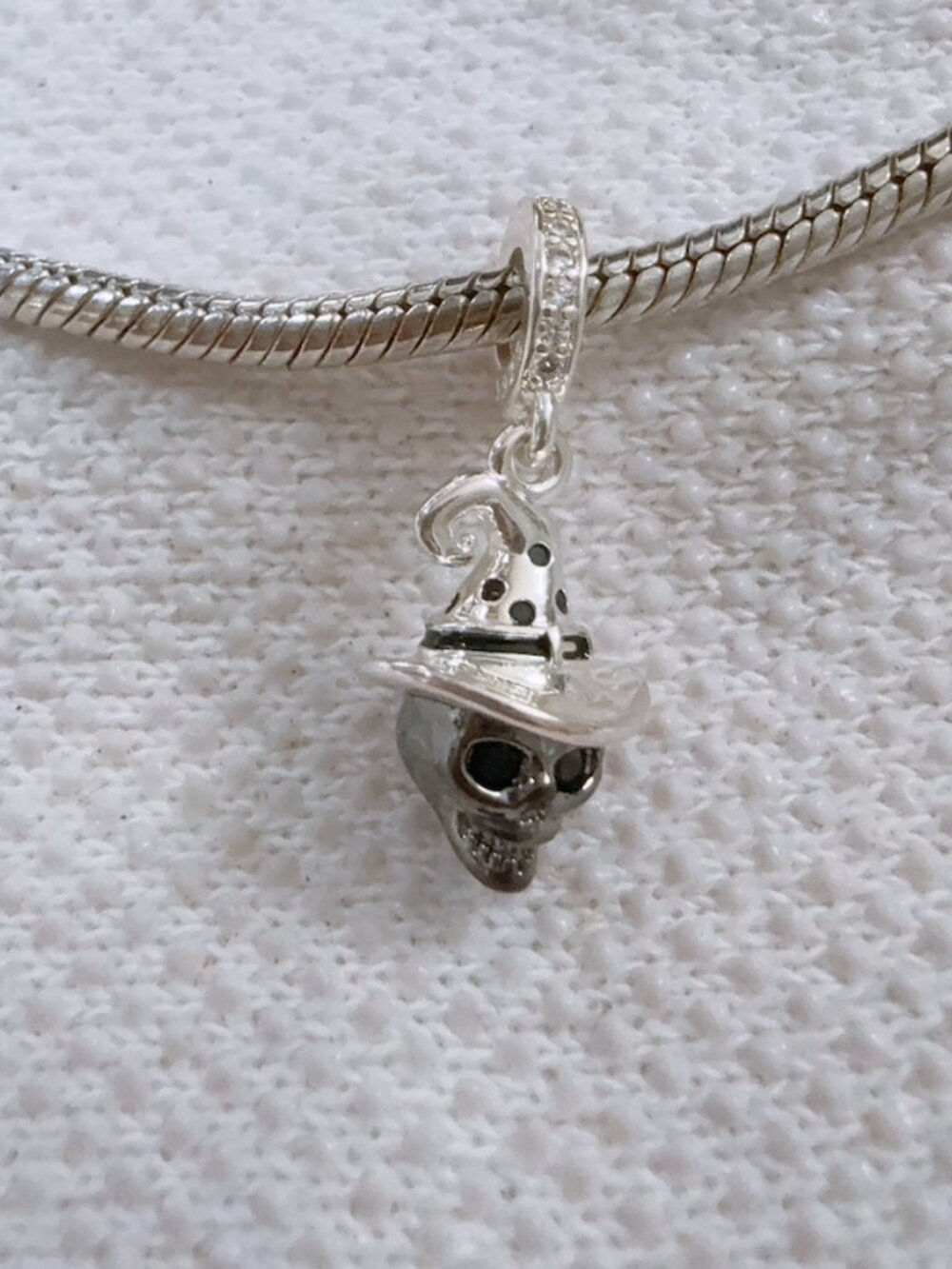 Clown Hat Skull Charm Halloween Charm For Pandora Bracelet